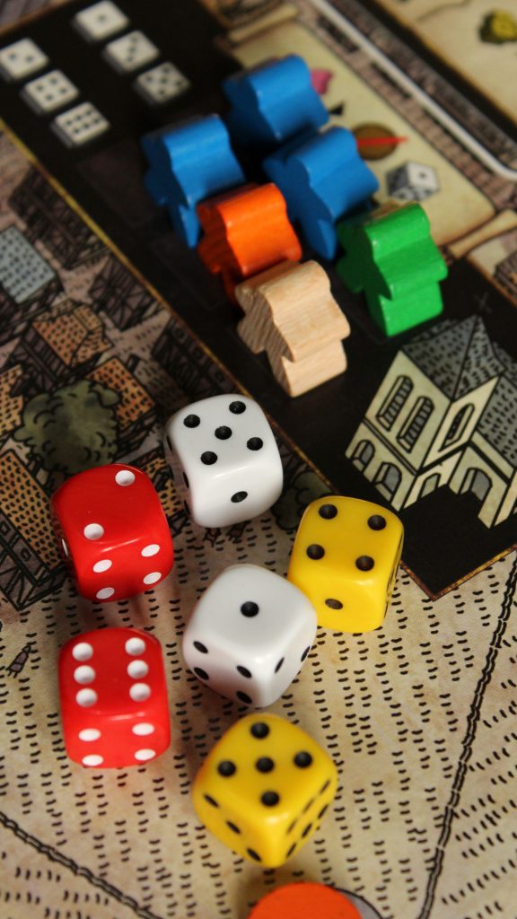 Board game components